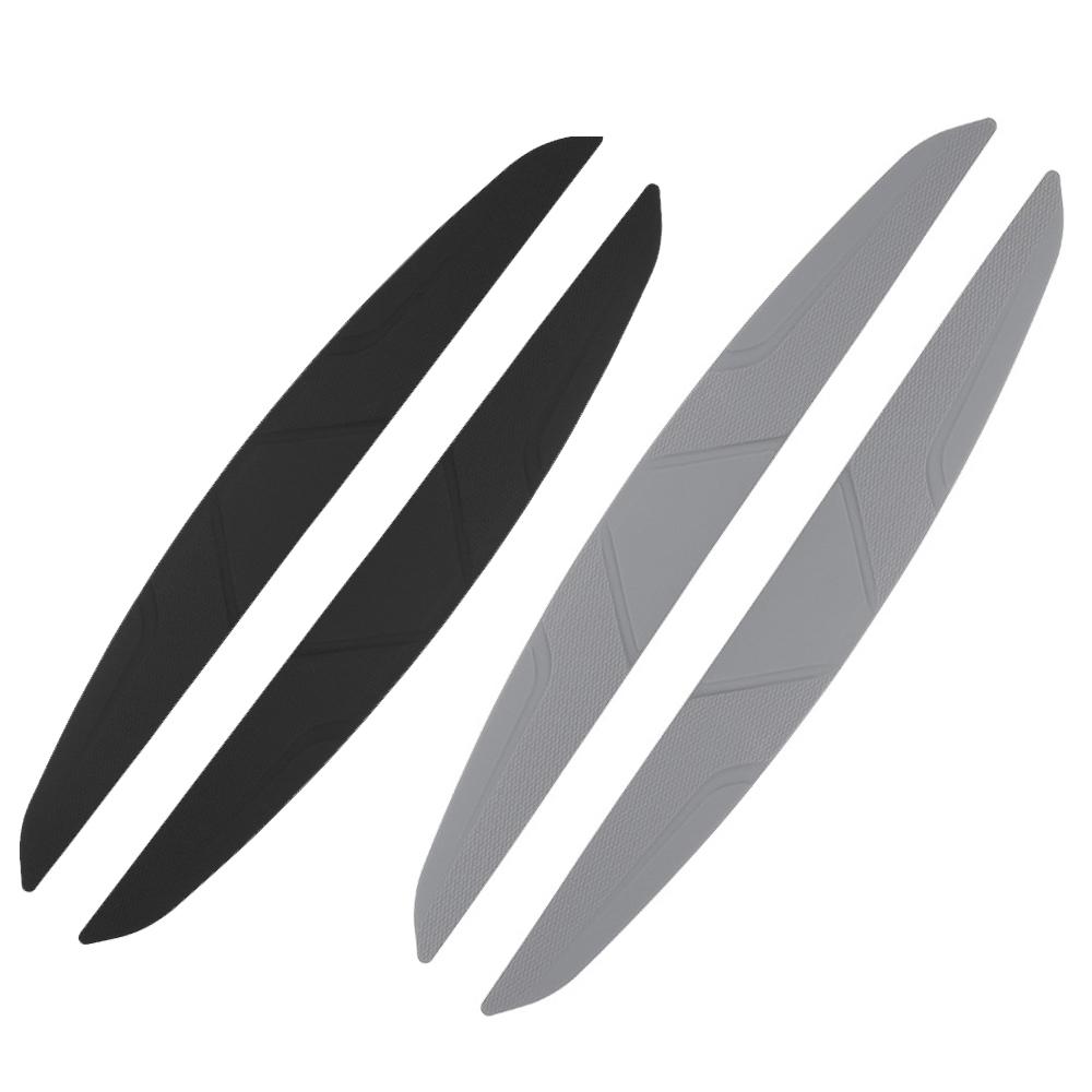 2pcs Wheel Eyebrow Arch Lip Fender Trim Cover Guard Strip Protector For Car Truck SUV