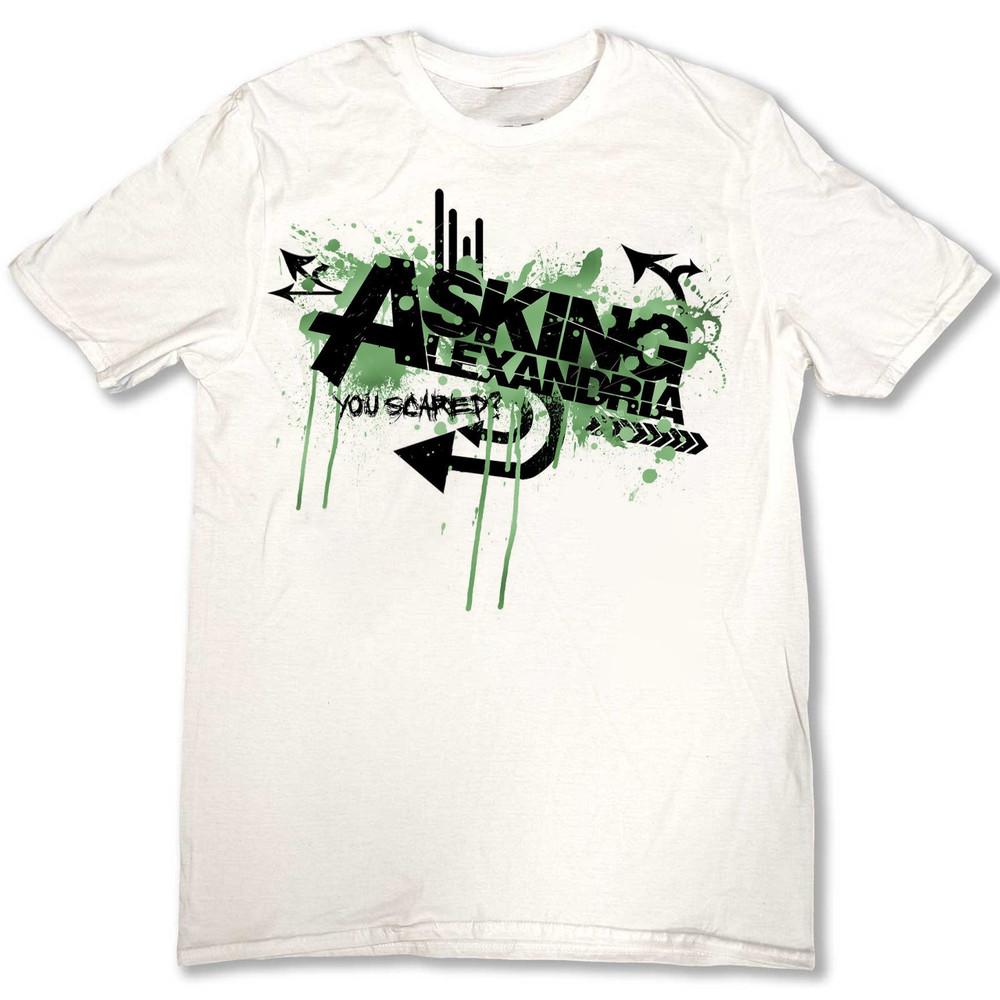 Винтажные футболки Gildan Asking Alexandria You Scared Унисекс Концертные от S до 5XL LO144 Унисекс Футболка XXL