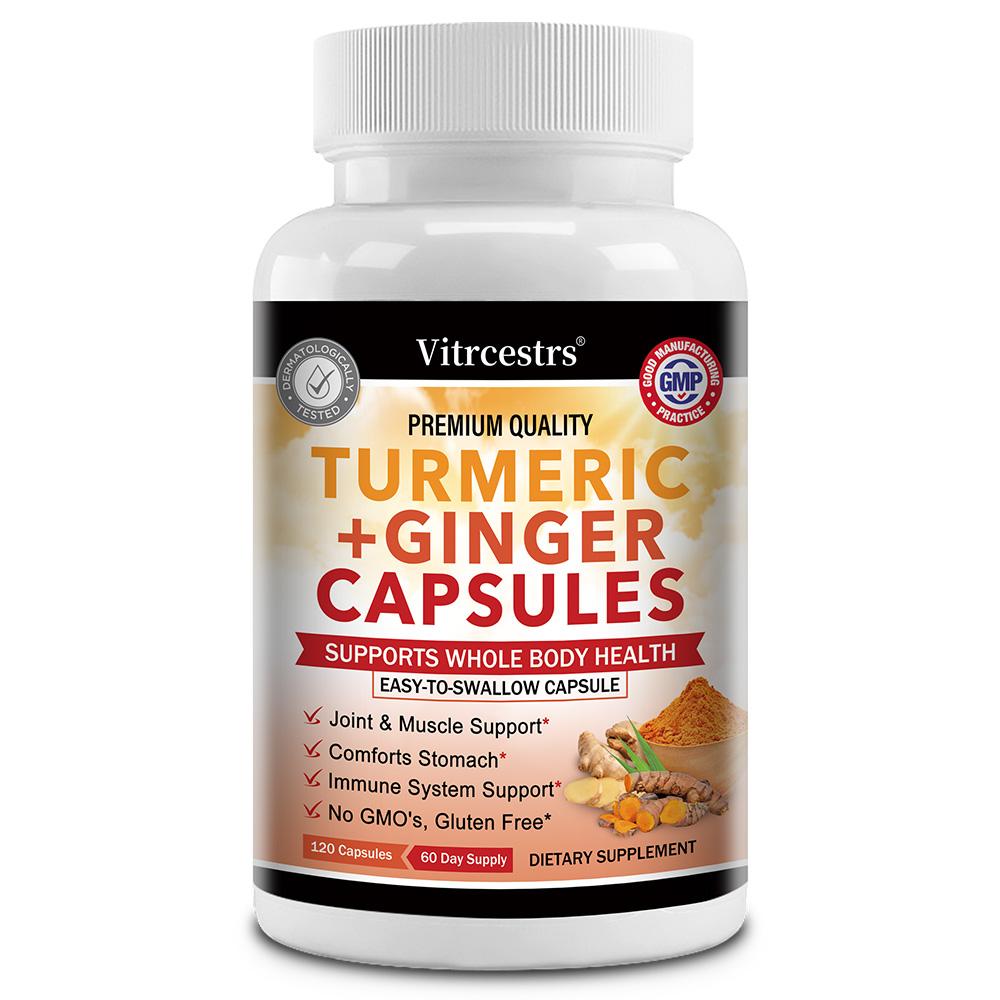 

Turmeric Root Extract 300 Mg Dietary Supplement, 120 Capsules Per Bottle 120 Capsules