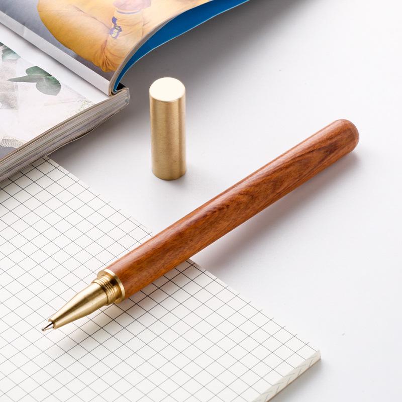 

Премиальная ручка-роллер из черного дерева с нанесением логотипа