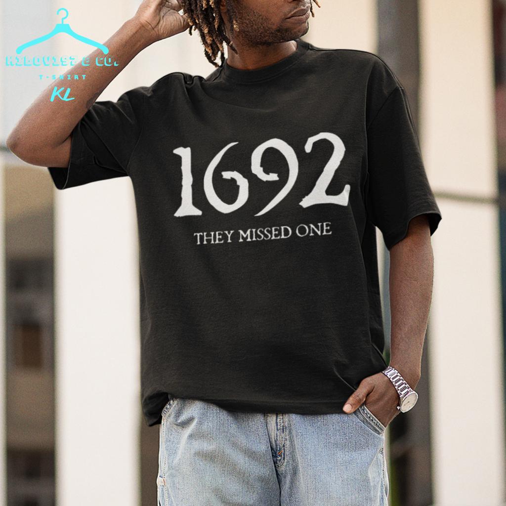 1692 They Missed One Unisex Black T-Shirt
