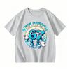 Kids Clothing Six Seven 67 Print T-shirt Summer Girls and Boys Casual Tees Tops Fashion Kids O-Neck Short Sleeve T-shirt