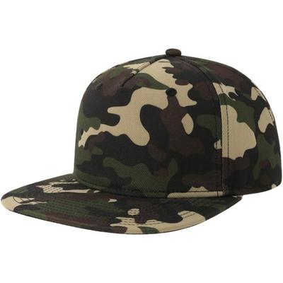Unisex Adult Camo Sustainable 5 Panel Snapback Cap