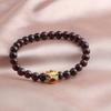 Bracelet Garnet Lion Dance Single Circle Crystal Bracelet Stylish Simple Commuter Dopamine National Style Versatile