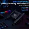 with Fan Laptop Cooling Stand Adjustable TabletPC Hanging Holder Laptop Lift Stand  For 16-18 Inch