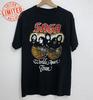 Neues 1982 SAGA IN TRANSIT WORLDS APART Tour Schwarz Alle Größen Shirt Unisex T-Shirt