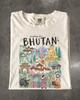Bhutan T-Shirt, Himalayan Travel Souvenir, Bhutanese Culture Graphic Tee, Comfort Colors Shirt
