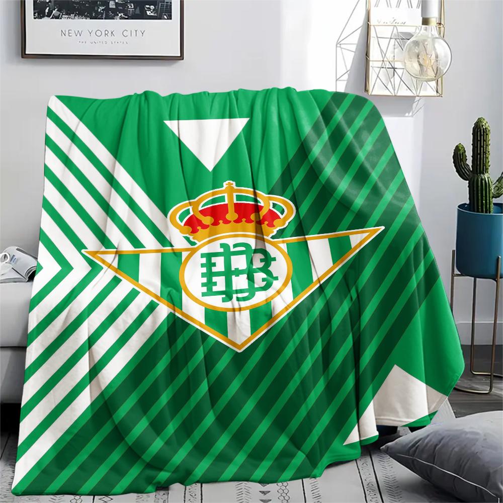 1 Stuks Deportivo Print Flanellen Deken, Hoge Kwaliteit Comfortabel voor Alle Seizoenen, Woondecoratie, Warmte en Comfort, Perfect voor Kerstcadeaus