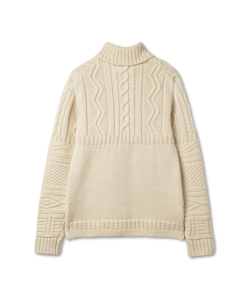PEREGRINE Fisherman Roll Neck - Ecru