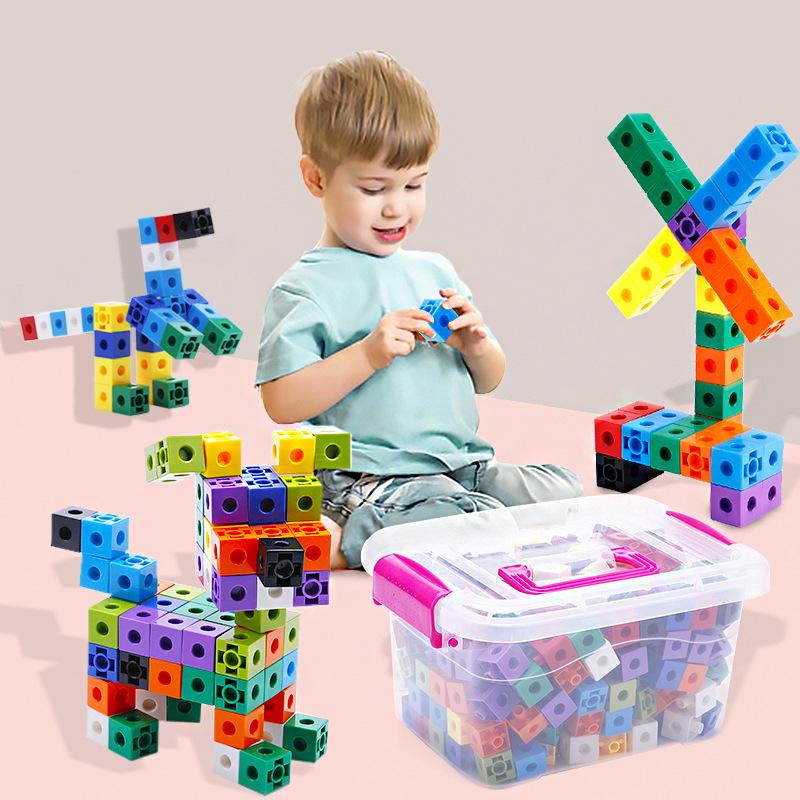 Montessori matematická magická kostka: Vzdělávací stavební bloky pro děti ve věku 3–6 let