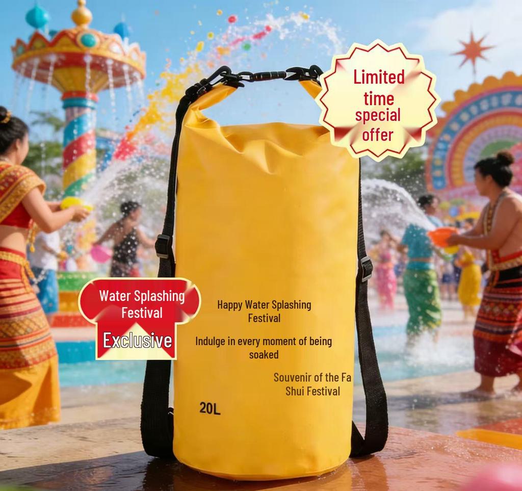 Waterproof Water Gun Carry Bag - Durable, Large, and Wear-Resistant for Water Play Equipment