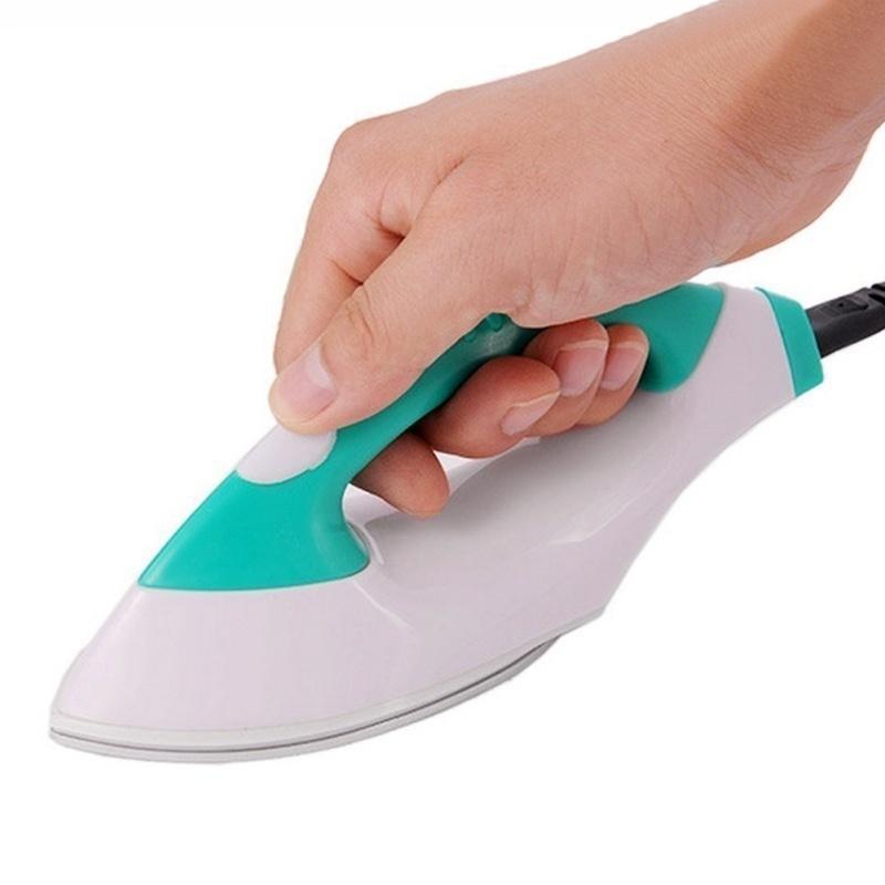 Mini Tragbares Elektrisches Reise-Dampfbügeleisen Für Kleidung Trocken US-Stecker