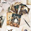 32pcs, Vintage Halloween Postcard, Ghost, Birthday/Anniversary Gift, Collectible, Suitable for Gift Giving, Mailable.