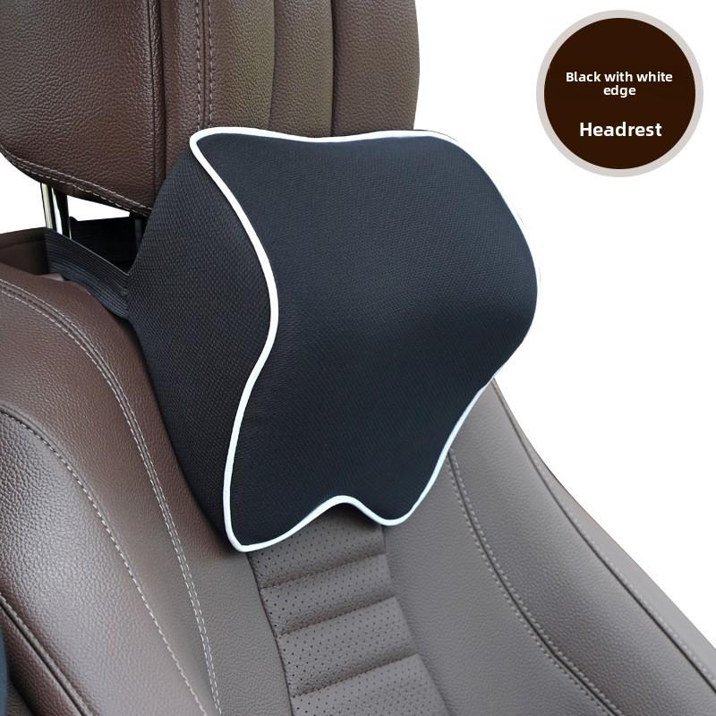 Car Neck Headrest Pillow Auto Seat Head Support Protector Automobiles Seat Rest Memory Cotton Under