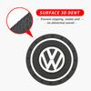 For VW Silicone Anti-slip Car Cup Holder Mat Water Bottle Pad For VW Golf Polo Passat GTI CC Tiguan T-ROC Interior Mouldings KXL-E92 zs2