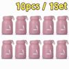 5/10Pcs Rabbit Tumbler Hot And Cold Tumbler Souvenir Glass Cup Thumbler Cup Leakproof Water Bottle Mug Drinkware