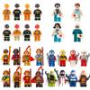 Byens Profesjonelle Ingeniør og Brannmann Minifigurer Byggekloss Sett For Barn