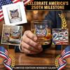 Custom Glass Round Straight Whiskey Glass Wine Glass Custom Cup Body Engraving