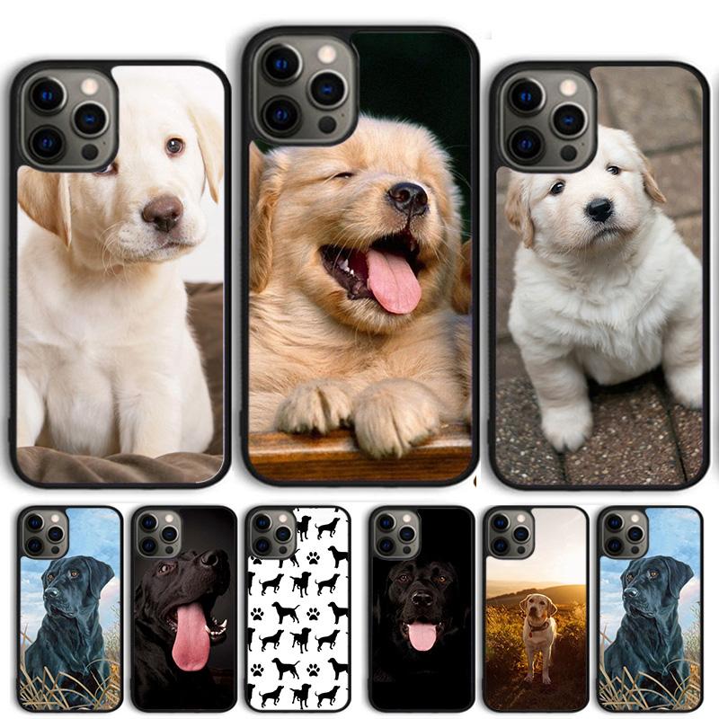 Labrador collage Cute Puppy Print Phone Case Cover For iPhone 17 Air 15 16e 14 13 12 Pro Max 11 Pro Max Plus Coque