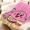 Decorative Sofa Blanket K-Kirbys Lovely Warm Knee Bed Fleece Camping Custom Fluffy Soft Blankets for Winter Microfiber Bedding