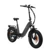 TTGO F6PRO Gray 250W Motor Power 48V18AH Detachable Battery 20 * 4.0-inch Tire Speed Sensor Hydraulic Brake City Convenient Electric Bicycle