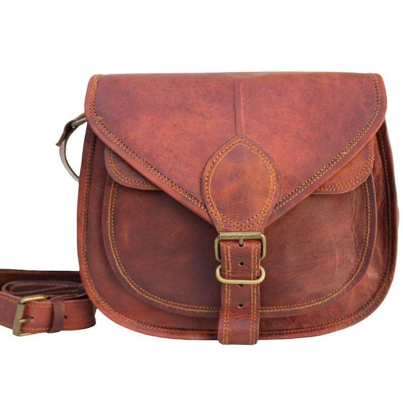 Сумка VINTAGE LOOK SADDLE — фото 3