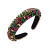 New Ultra-bright Hairband - Versatile and Stylish Wide-brimmed Headband for Women, Suitable for High Forehead Hairstyles.