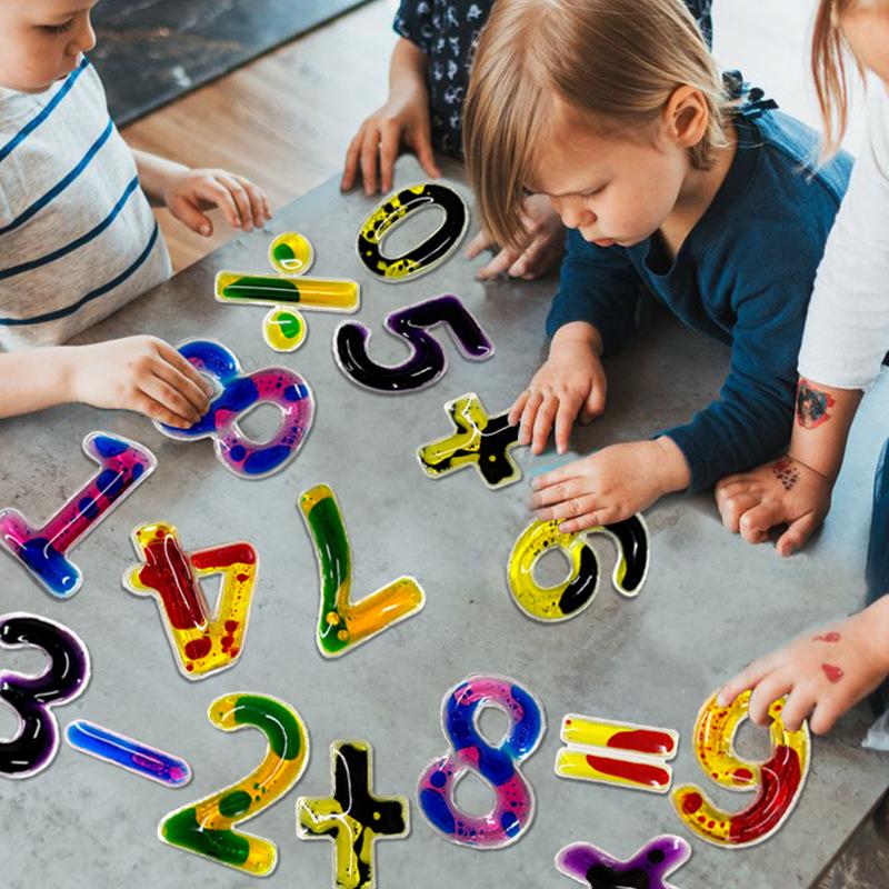 

Baby Cognitive Cartoon Number Sensory Toy for Ages 1-3
