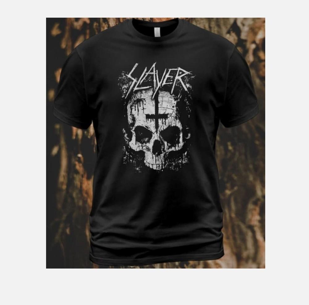 Хлопковая футболка Slayer Undisputed Attitude Tee Керри Кинг Том Арая Пол Бостаф Унисекс футболка XXXL