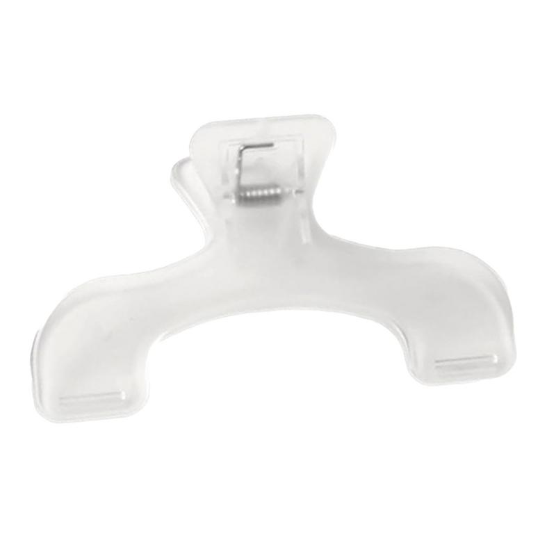 Transparent Plastic Book Clip Simple Reading Aid Fixed Book Holder Bookmarks Creative Design Practical Note Holder for Bookstore