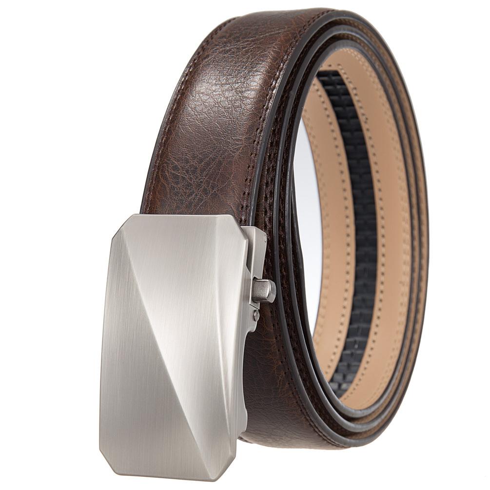 Two-Layer Belt Casual Business Belt, Belt For Men, Automatic Buckle Belt Ly36-25564-1