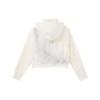 New Nike Sportswear Cropped Coat Women's Sail White DV8035-133