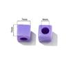 Acrylic 7mm Square Hole Beads Loose Beads Handmade DIY Jewelry Accessories