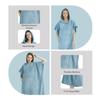 Surf Poncho Towel Poncho Quick-Dry Towel Hoodie Microfiber Beach Robe Changing Poncho Swim Towel Beach Poncho For Adults