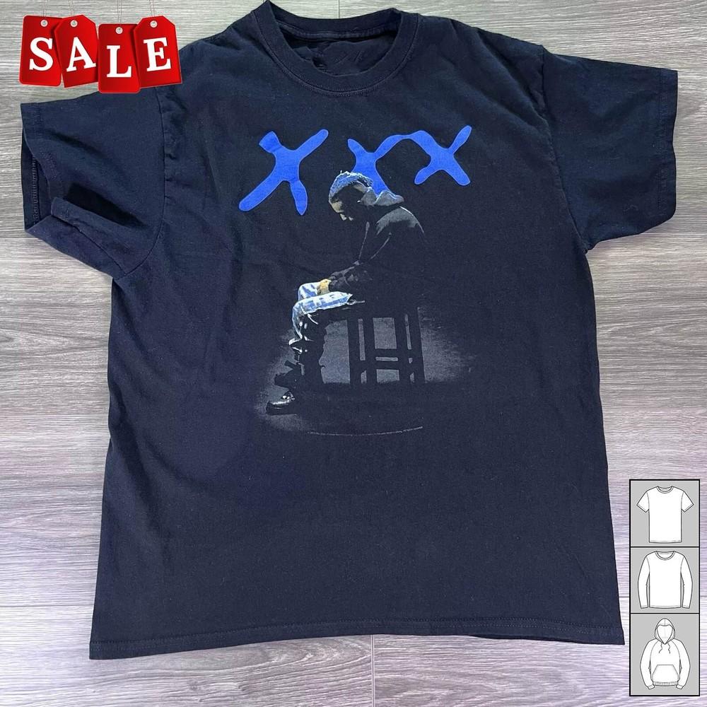 Горячая футболка XXXTentacion Rapper Rap Подарок Для Фанатов Унисекс S235XL Футболка WE639 Унисекс Футболка S