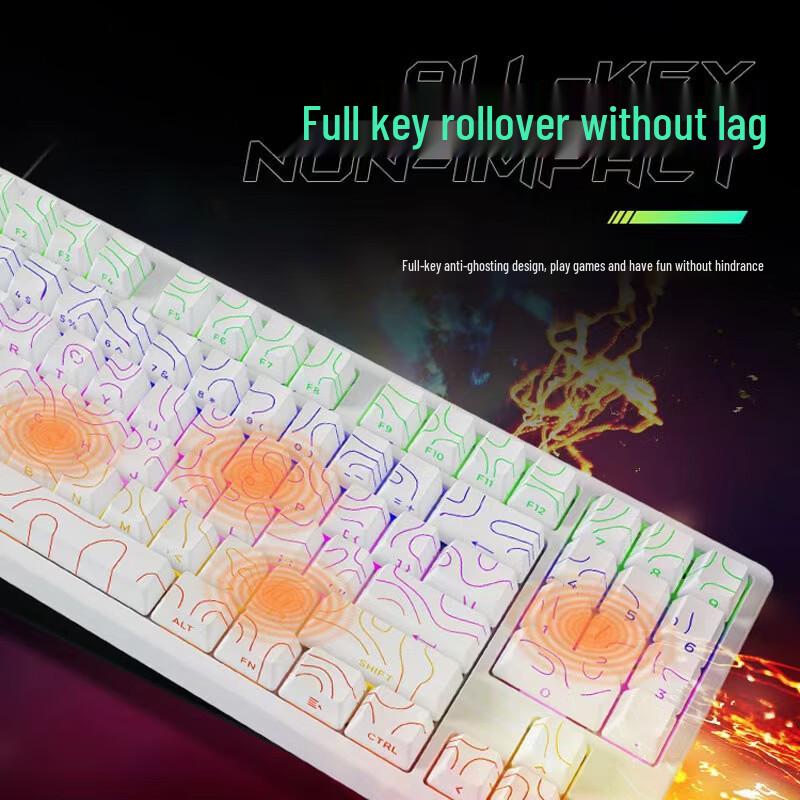 ThundeRobot KG3089 Wired 89-Key RGB Gaming Mechanical Keyboard