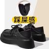 31-46 Small Leather Shoes Women's Single Shoes Summer 2025 Shoes Women's Shoes College Style Thick-soled Real Soft Leather Loafers