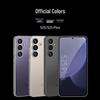 Samsung S25+ Fashionable Solid Color Skin-Feel Protective Phone Case