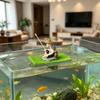 It’S A Versatile Decoration For Aquariums. It’S Also A Floating Model From The Pvc Fishing . This Realistic Vintage Ornament Set