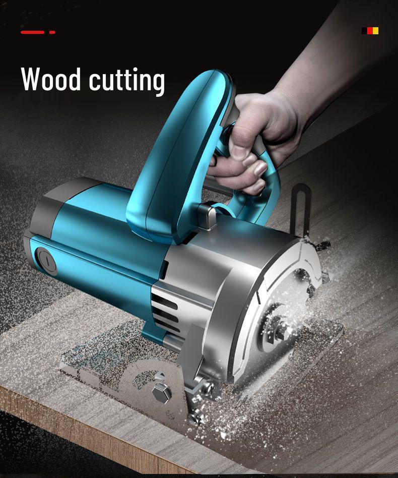 Hochleistungs-Multifunktions-Handtrennschleifer für Fliesen, Stein und Holz