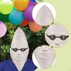 Moon Man Fun Cosplay Full Head for Festive Role Playing Photo Prop Holiday