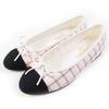 Great Shoes Ballerina COCO Mark Black White Red Lambskin 36 24P G45591 Used