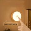 Rechargeable LED Under Cabinet Lights Motion Sensor Night Light Smart Lamp Stairs Closet Wardrobe Kitchen Light Bedroom Decor