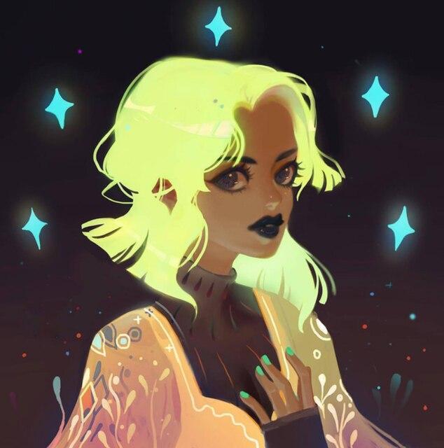 5D-Diamantmalerei zum Selbermachen, Cartoon-Mädchenporträt, voller Bohrer, Diamantstickerei, Mosaik-Set, HD, handgefertigte Produkte, Heimdekoration