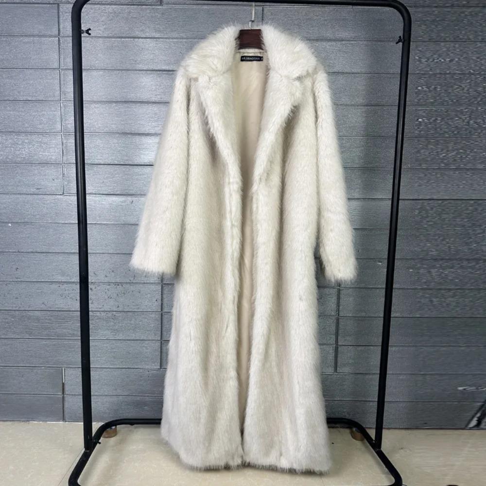 130cm Garš Luksusa Atloks Mākslīgās Kažokādas