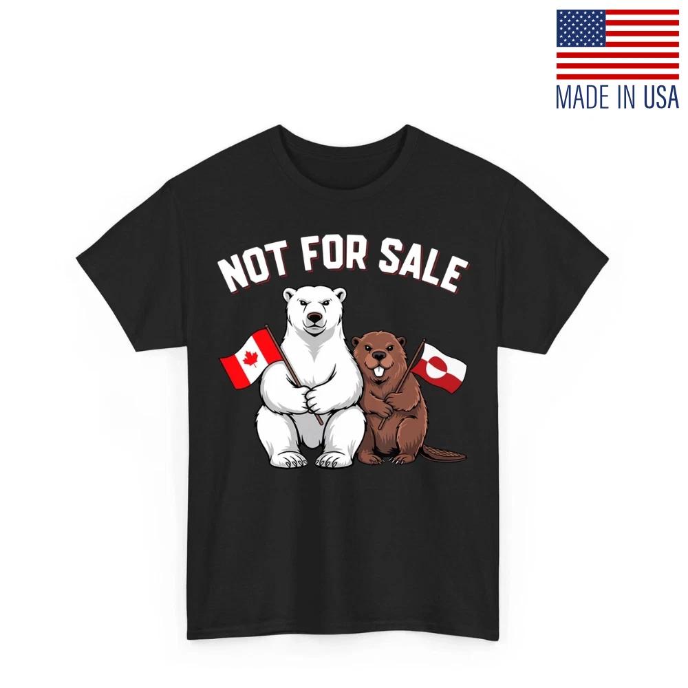 Greenland is Not for Sale Shirt, Hands Off Greenland, Make America Go Away Tee 4XL