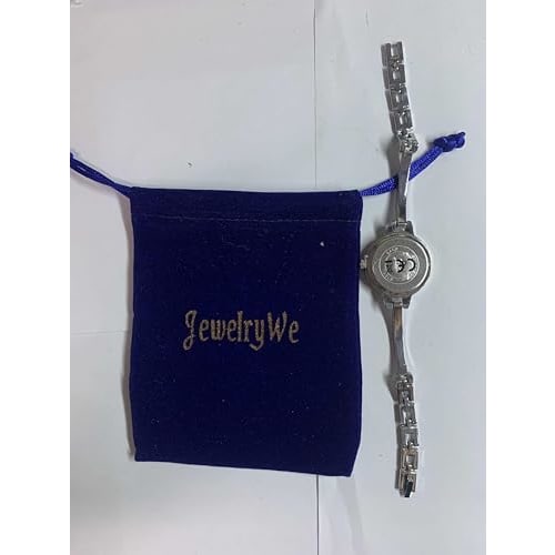 Women's Watch, Bracelet/Bangle, Rhinestone, Analog Display, Waterproof, Popular, Cute, Simple, Stylish, Alloy Quartz Movement, Silver, Birthday, Anniv
