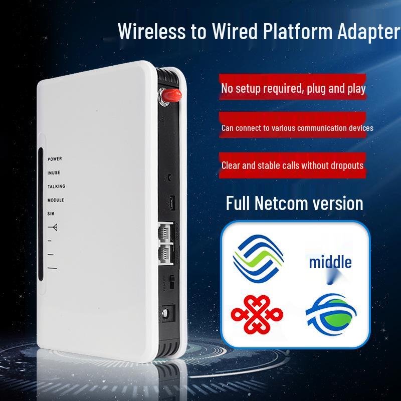 4G Wireless Voice Transfer Platform for Alarm and Elevator Dialer Landline Equipment