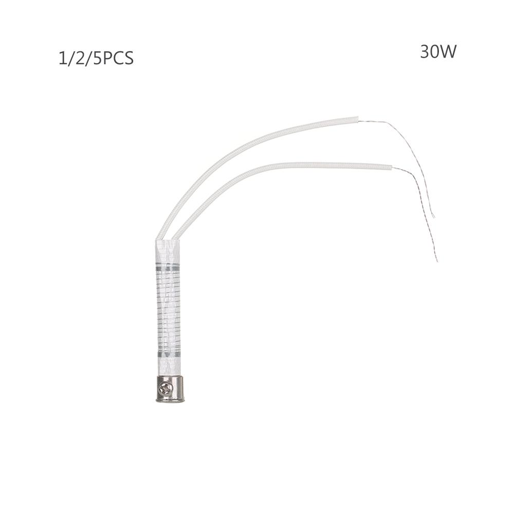 

Adjustable Temperature Soldering Iron Heater Short/Long Wire 220V 80W 60W 100W Internal Heating Element For 908 908S Solder Tool