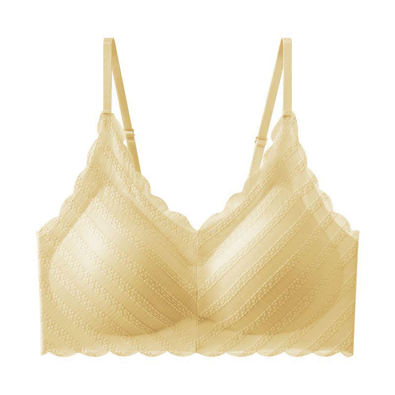 

Women s French Lace Backless Push-Up Bra - Seamless, Wire-Free, Anti-Sagging Support for Small Busts M [75-95 lbs]